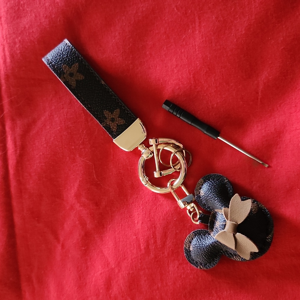New Designer Inspired Minnie Mouse Keychain